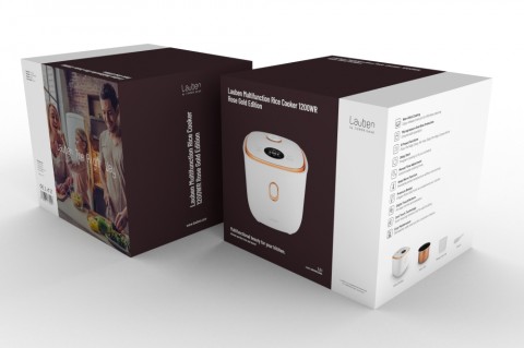 Lauben Multifunction Rice Cooker 1200WR Rose Gold Edition Lauben Multifunction Rice Cooker 1200WR Rose Gold Edition